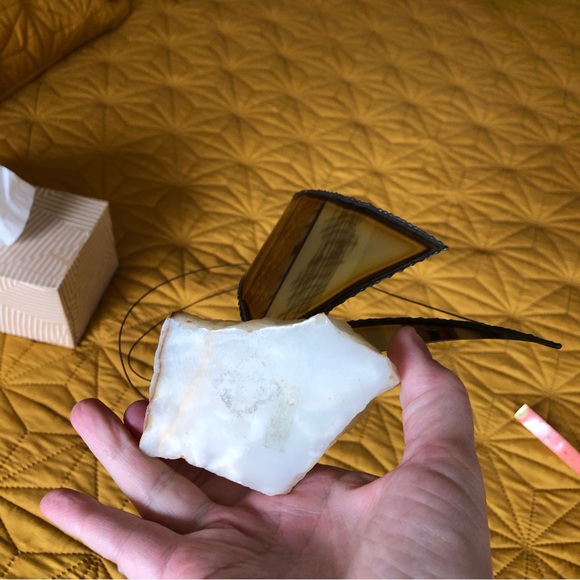 Vintage brass and marble sailboat ⛵️ sculpture - Picture 4 of 7